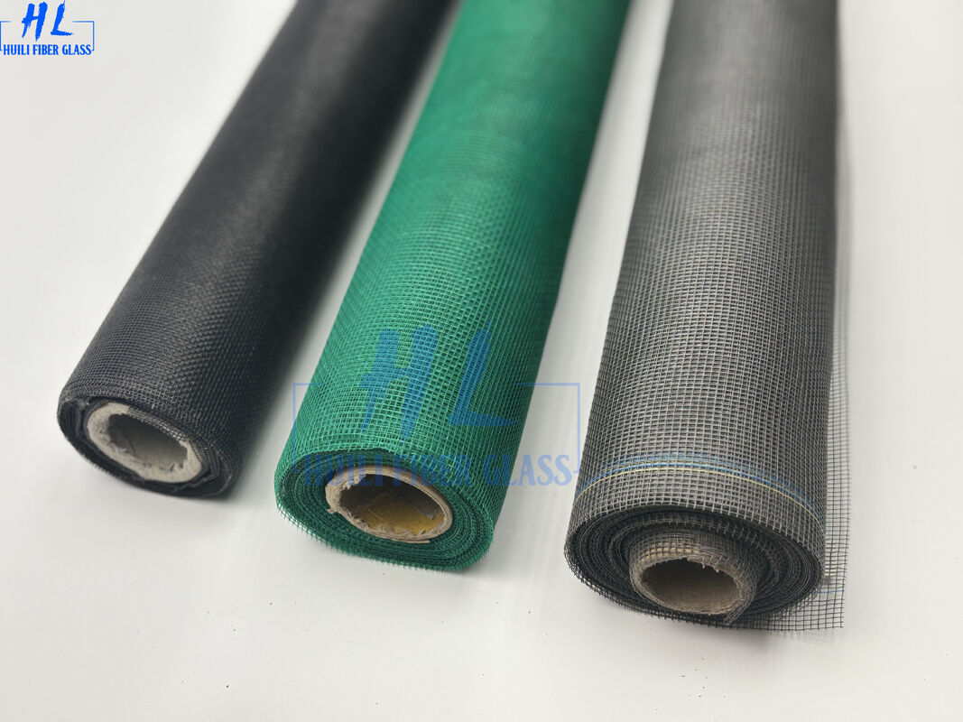 Fast Delivery 17x17 Mesh 98g White Eco-Friendly Materials Outdoor PVC Fiberglass Protection Net Retail Window Net