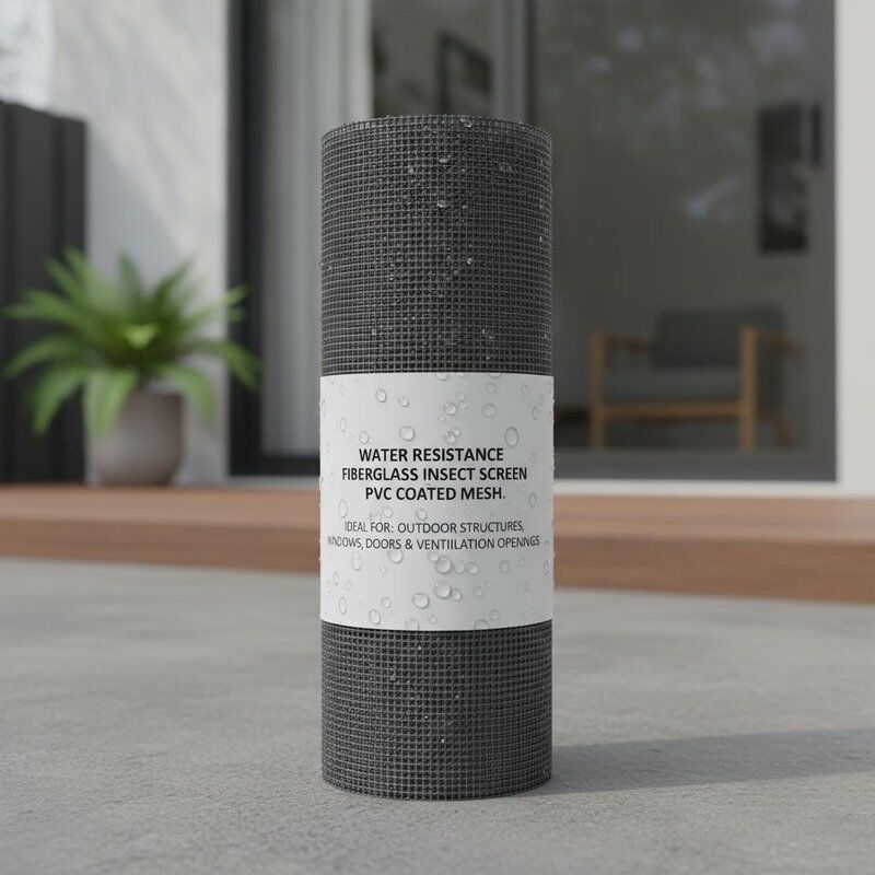 Устойчивость к воде стекловолоконный экран для насекомых ПВХ покрытая сетка Идеально подходит для наружных конструкций Окна Двери и вентиляционные отверстия