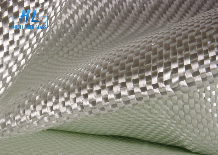 Кремниевое покрытие E Glass 200gsm Белая стекловолокнистая ткань Roll Plain Weave для промышленных применений