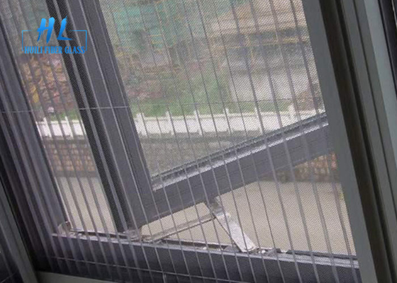 Срок службы экрана насекомого Плиссе полиэстера эко- дружелюбный длинный пылезащитный
