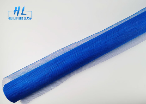 Огнеупорная стекловолокна и PVC покрытая москитная сетка с квадратными отверстиями